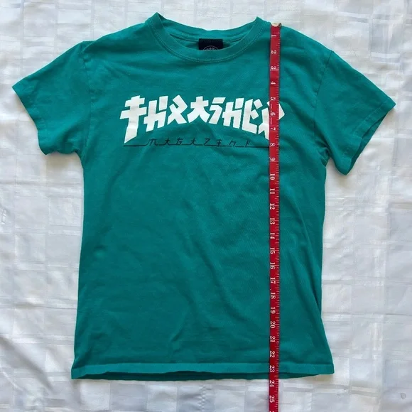 Thrasher Blue Godzilla T-shirt - Picture 6 of 11